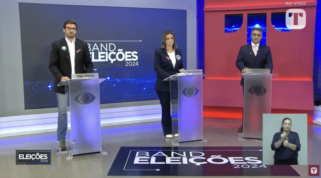 Tiago Amaral E Maria Tereza Trocam Acusa Es No Primeiro Debate Do