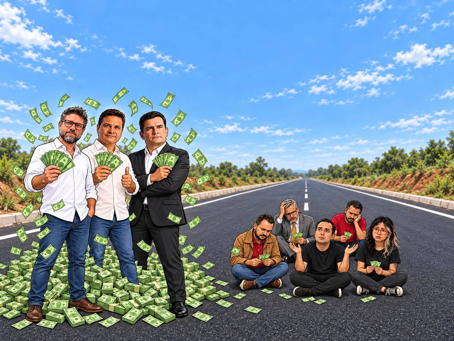 Foto: Imagem feita com IA